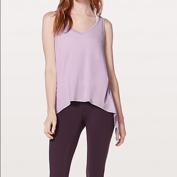 lululemon athletica Tops - Lululemon Watch Me Flip Tank Top Purple Women’s  Size 12/L